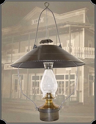 Hanging Saloon Lamps From McGregor's Landing