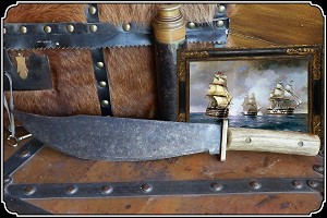 Large Spanish Bowie Knife 18th -19th Century