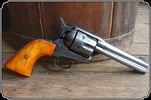 First Gen Colt SAA Smooth Bone Heavy Antique Grips